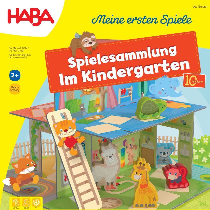 Meine ersten Spiele: Spielesammlung Im Kindergarten cover art