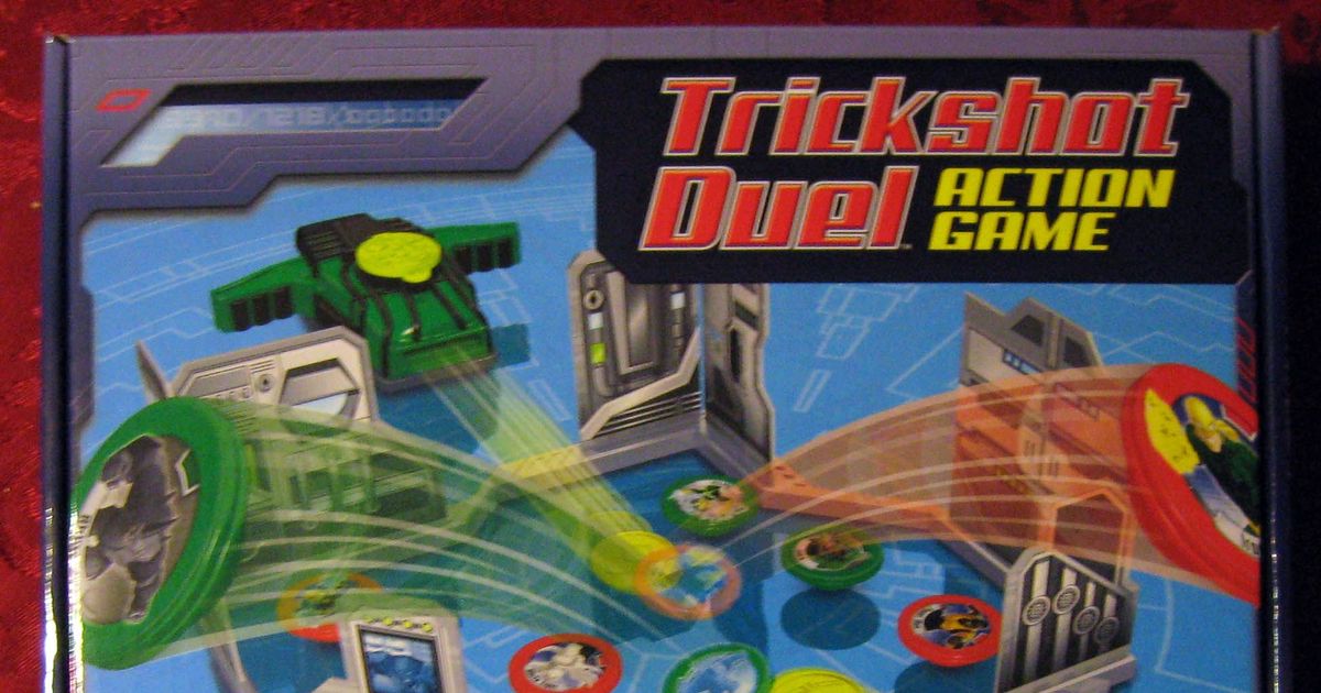 Marvel Ultimate SpiderMan Trickshot Duel Action Game Board Game