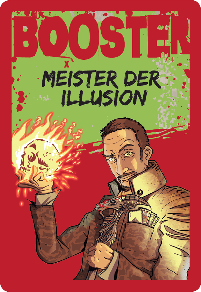 Totenstadt: Meister der Illusion Booster box art