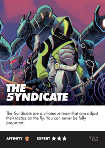 The Massive-Verse Fighting Card Game: 5yndicate Promo Pack