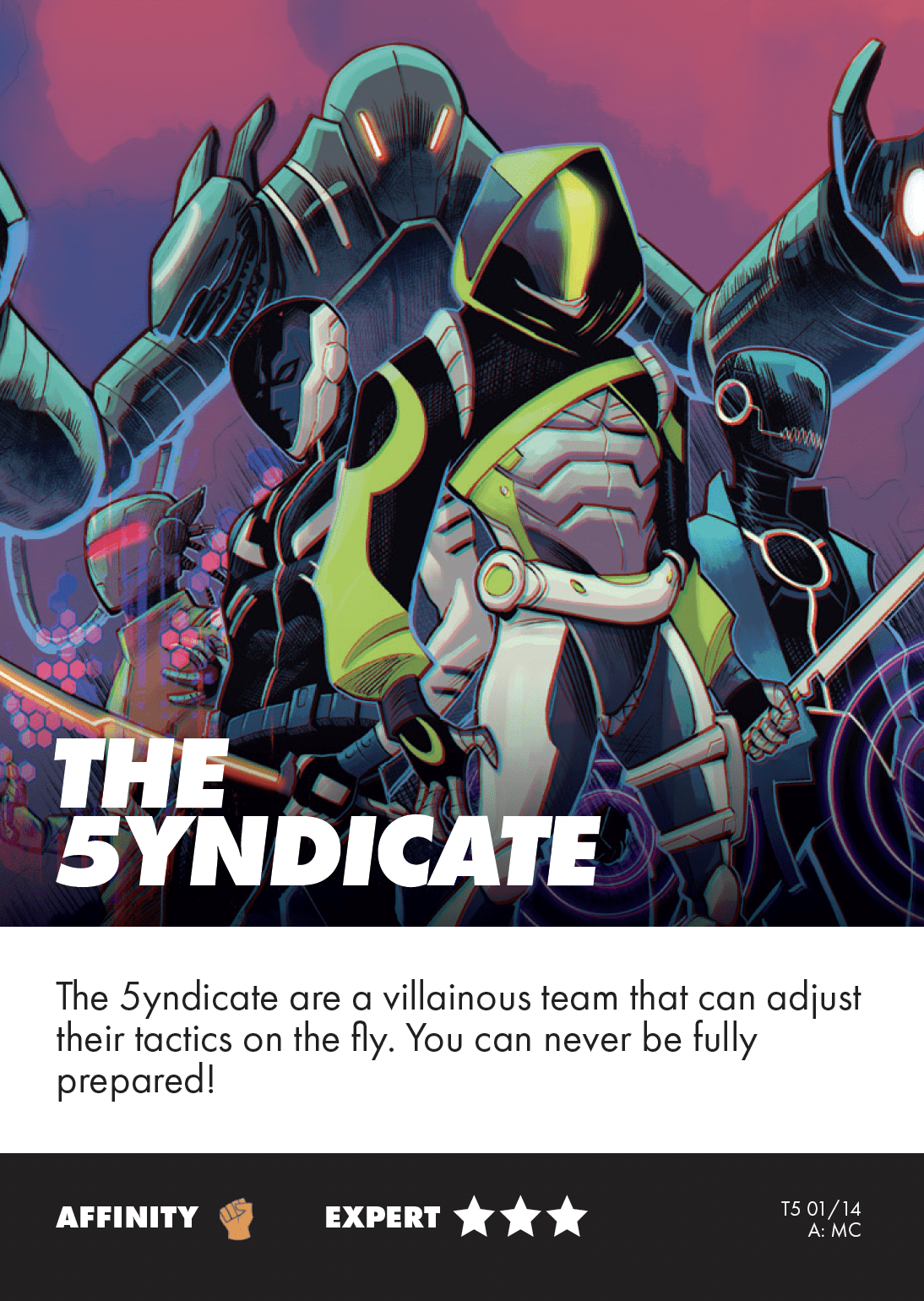 The Massive-Verse Fighting Card Game: 5yndicate Promo Pack