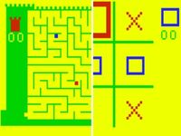 Video Game: Amazing Maze/ Tic-Tac-Toe