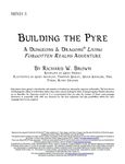 RPG Item: MINI1-3: Building the Pyre