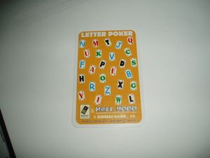 Letter Poker