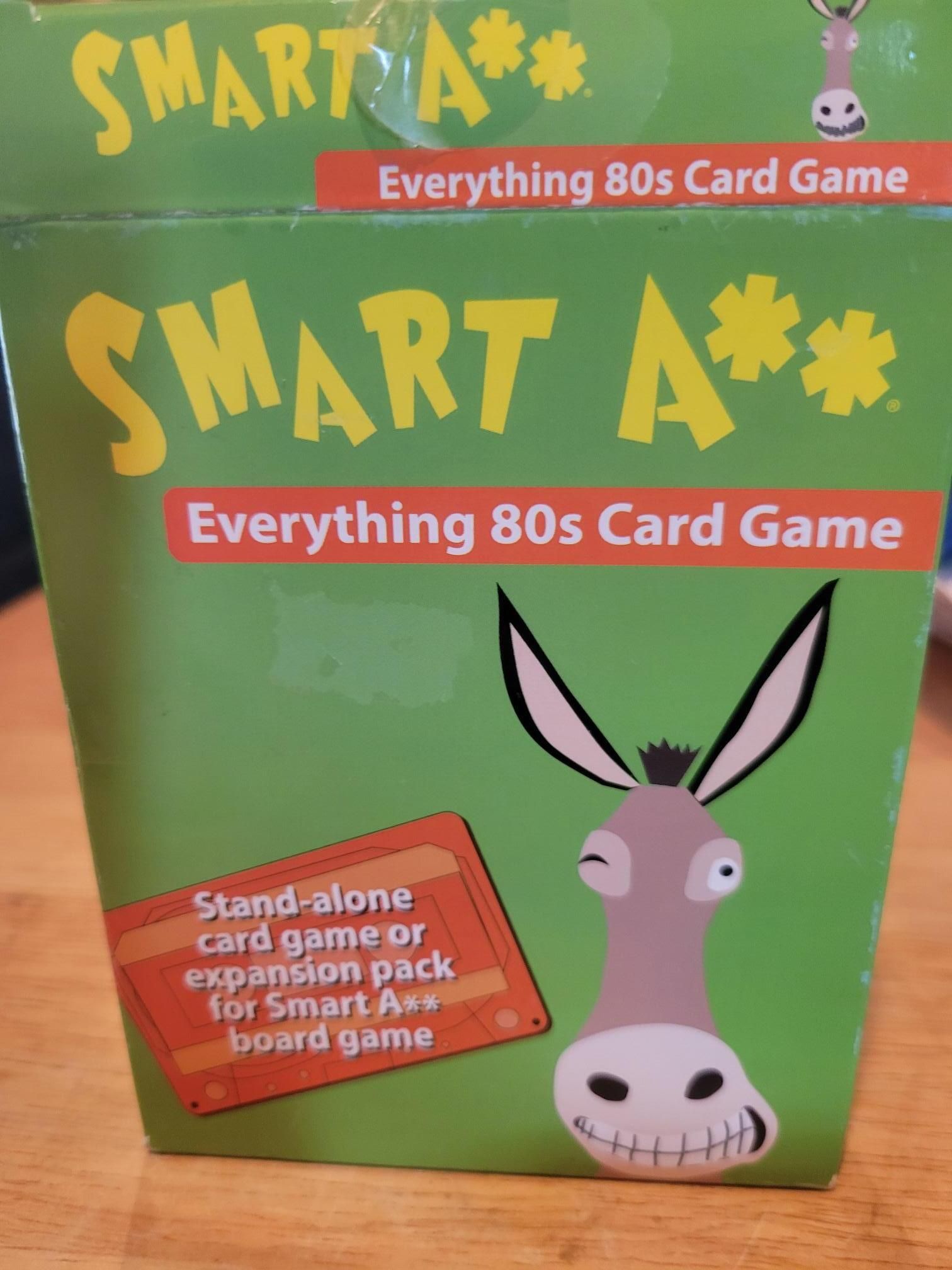Smart Ass: Everything 80's Card Game