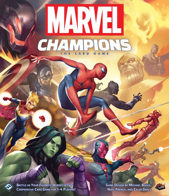 Champion Box Marvel Champions the Card Game Storage Solution 