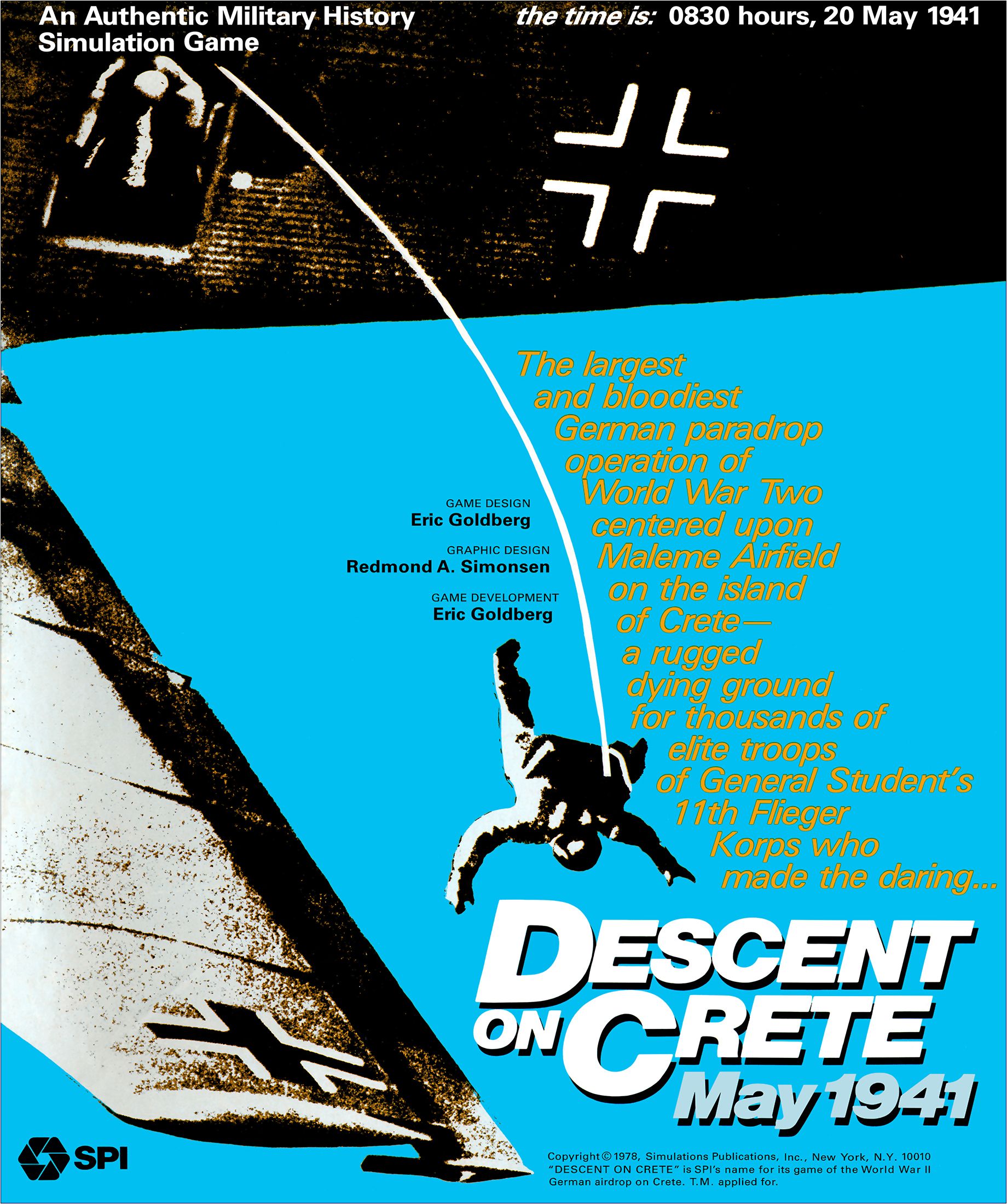 Boîte du jeu Descent on Crete: May 1941