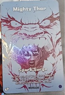 UNO Ultimate: Mighty Thor – Spark Surge Ultra Rare Foil Chase Card