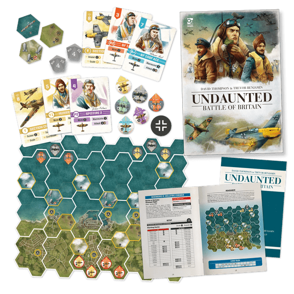 Undaunted: Battle of Britain game lay out