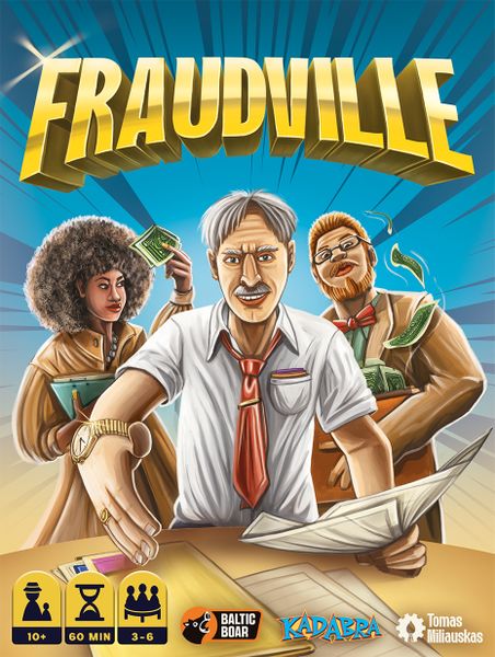 Caption: Fraudville, 2024 — front cover (image provided by the publisher)