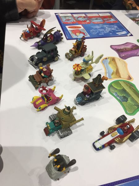 Wacky Races スクエアプレート 6枚セット　色違い有 Wacky Races Deluxe Ediition Plus Dick Dastardly and Muttley