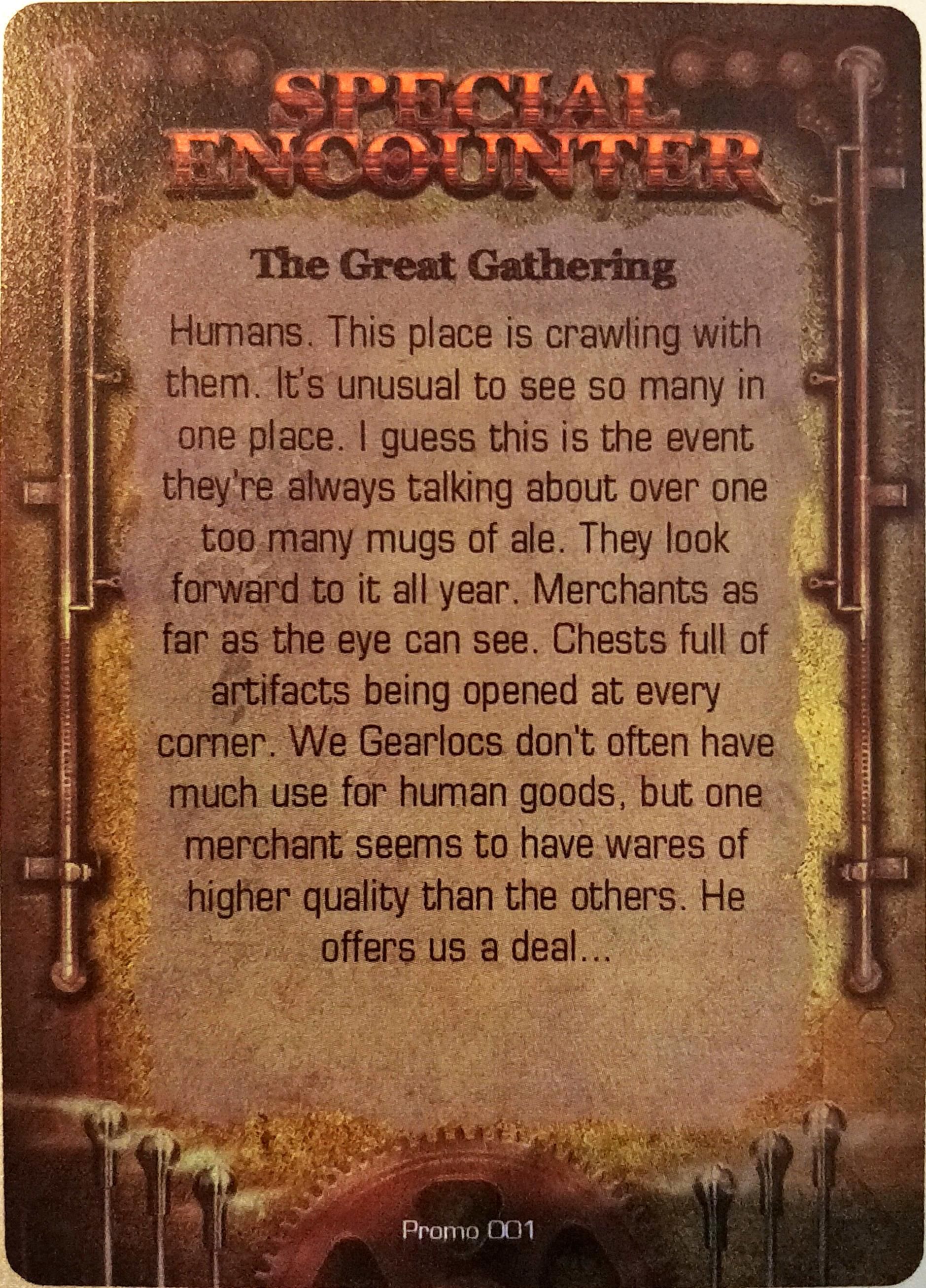 Too Many Bones: The Great Gathering Promo Card box art
