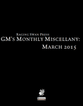 Issue: GM's Monthly Miscellany (March 2015)