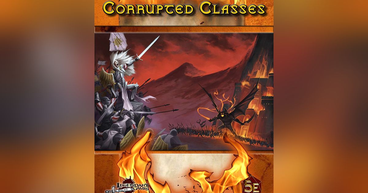 Corrupted Classes (5E) | RPG Item | BoardGameGeek