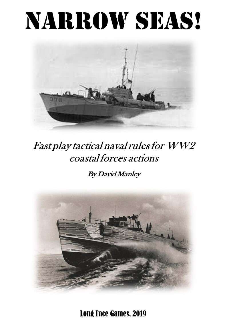 Narrow Seas! Fast Play Tactical Naval Rules for WWII Coastal Forces Actions cover art