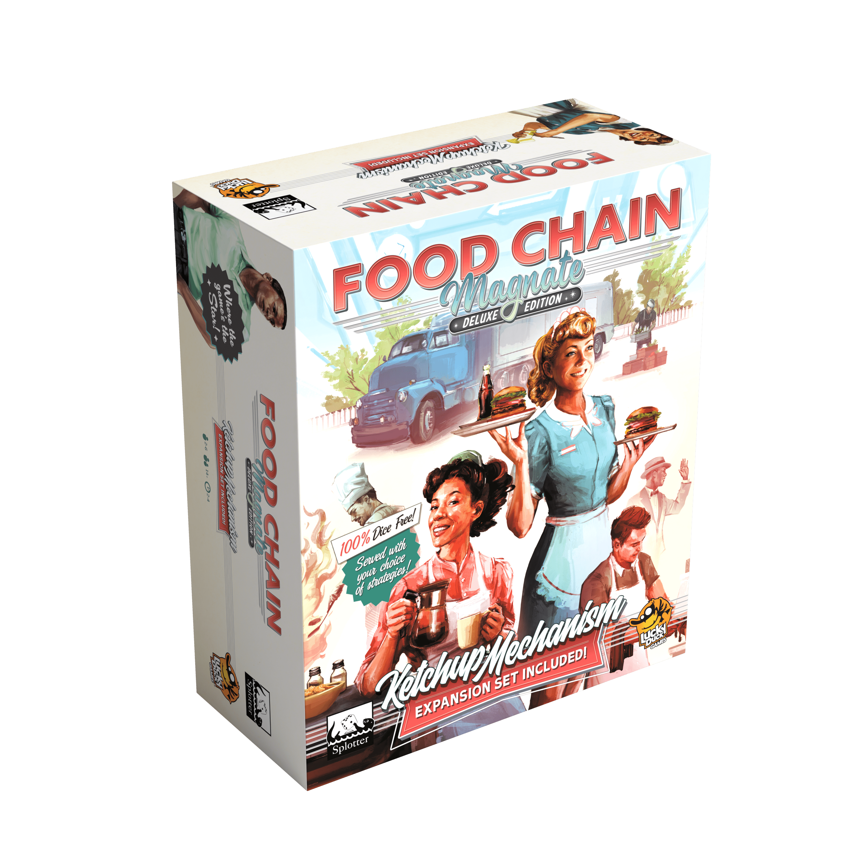 Boîte du jeu Food Chain Magnate: Deluxe Edition
