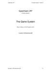 RPG Item: The Game System (Version 4)