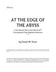 RPG Item: ULP1-09: At the Edge of the Abyss
