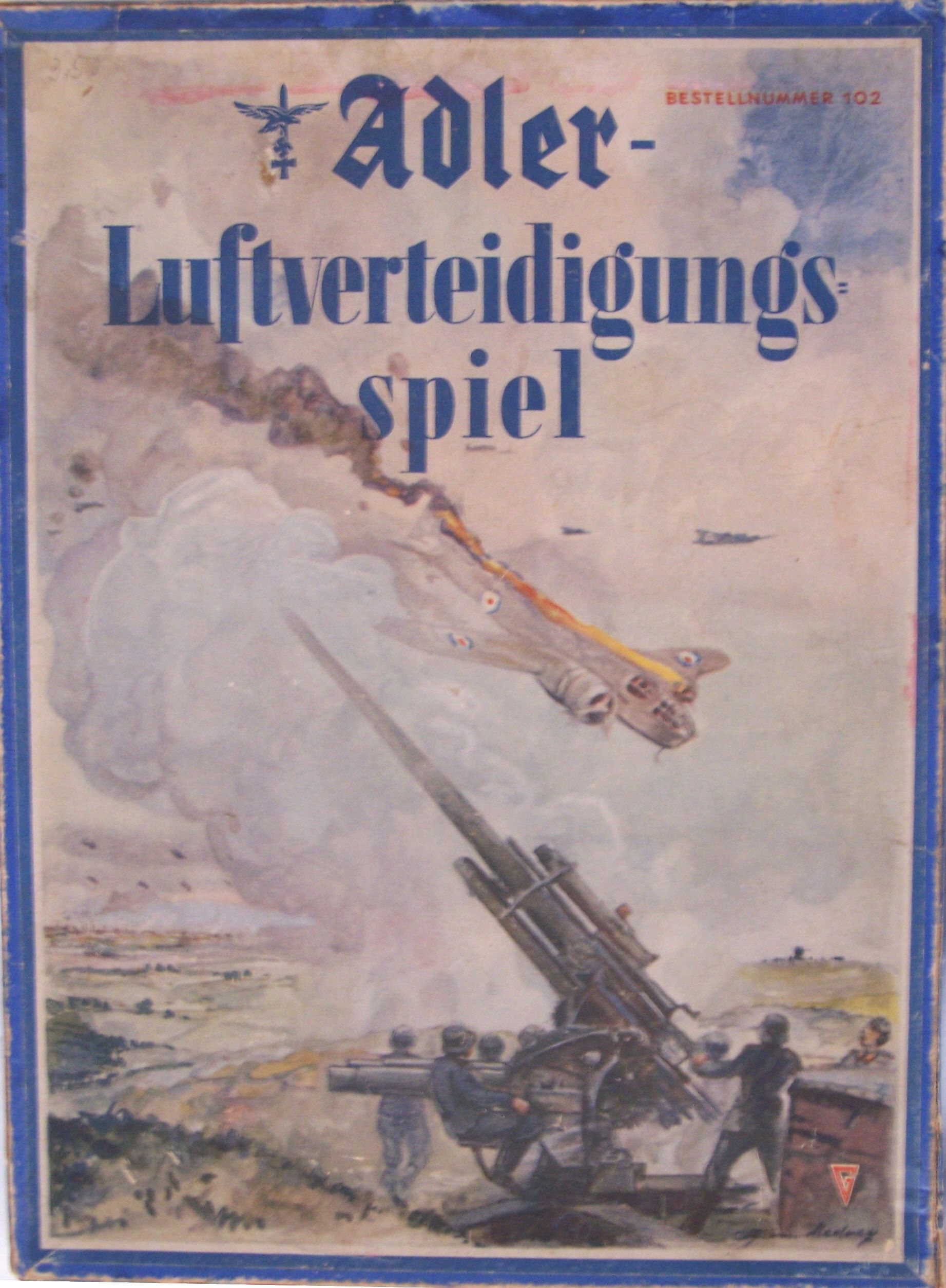 Adler Luftverteidigungsspiel doboz