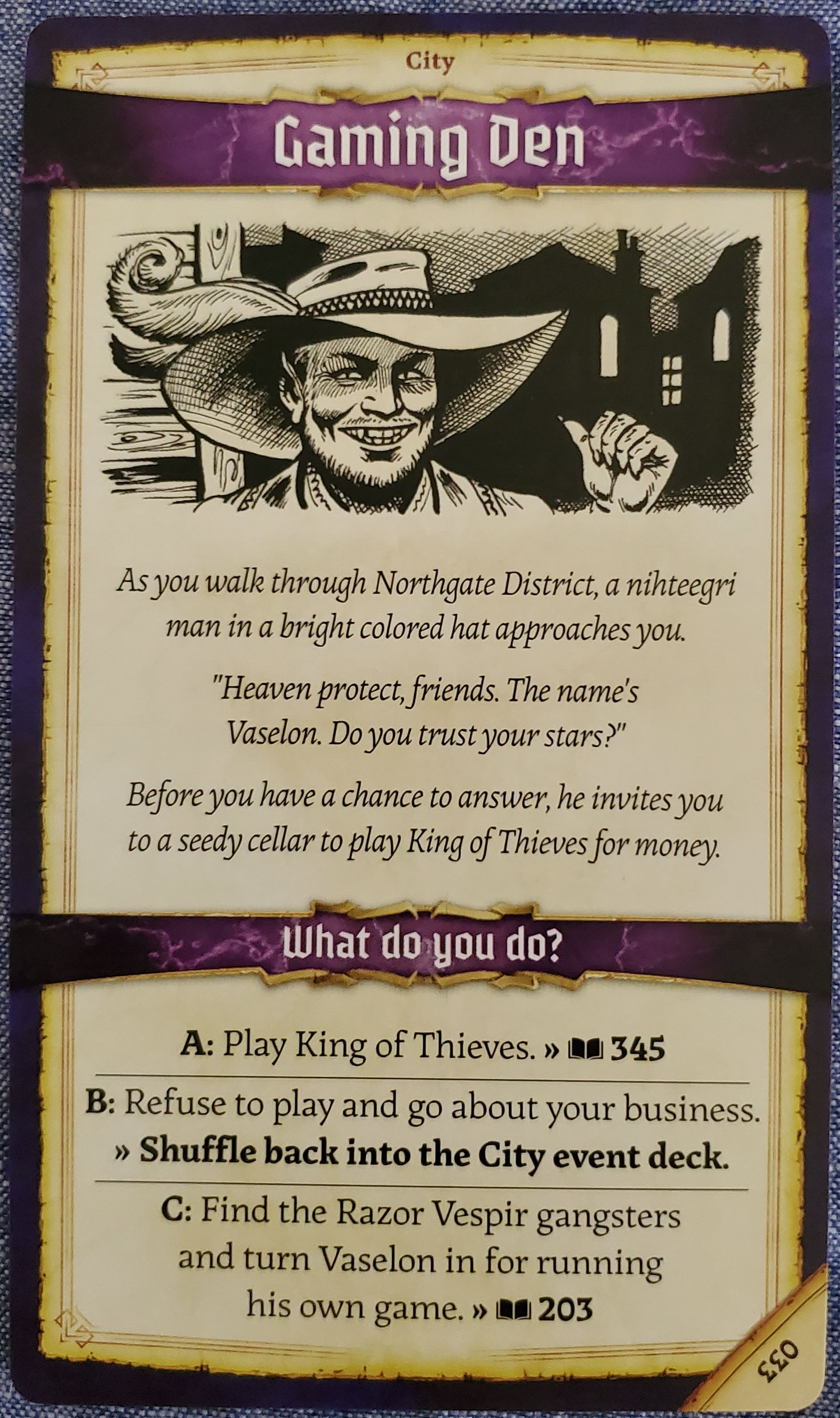Agemonia: Gaming Den Promo Card