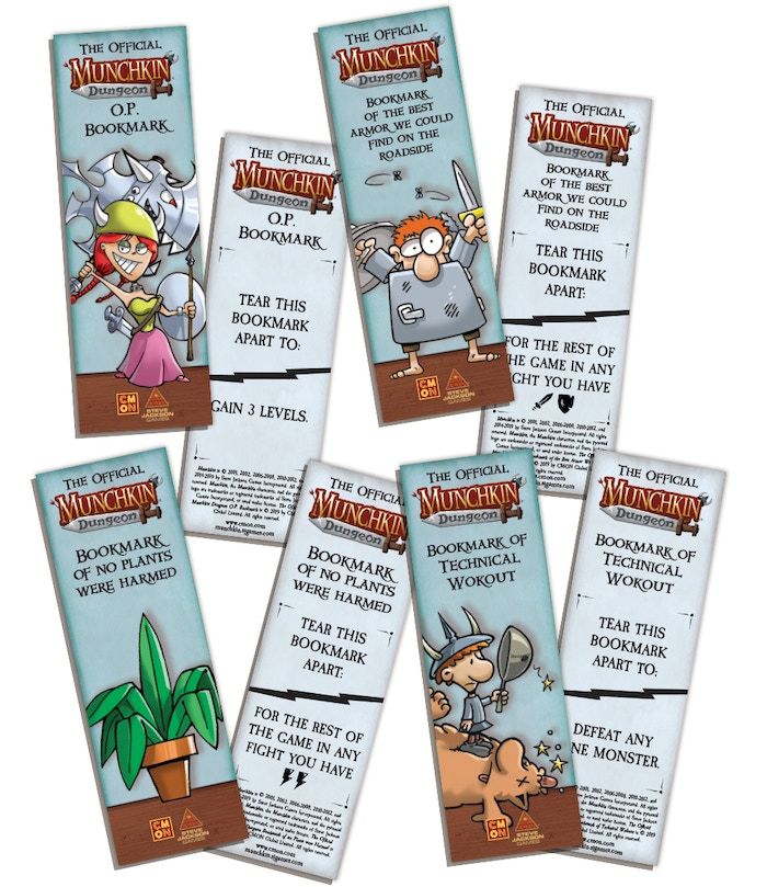 Munchkin Dungeon: Cute as a Button Bookmarks