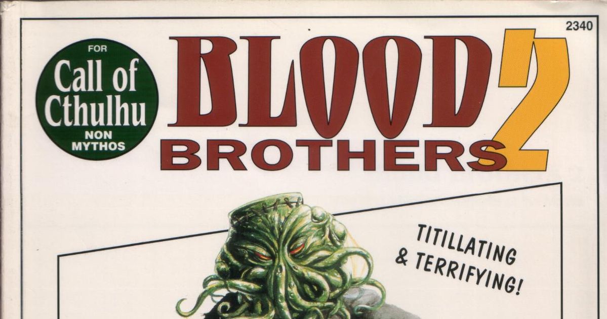Blood Brothers 2 RPG Item RPGGeek