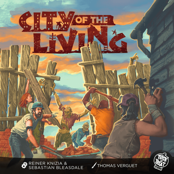 City of the Living, Trick or Treat Studios, 2024 — front cover (image provided by the publisher)