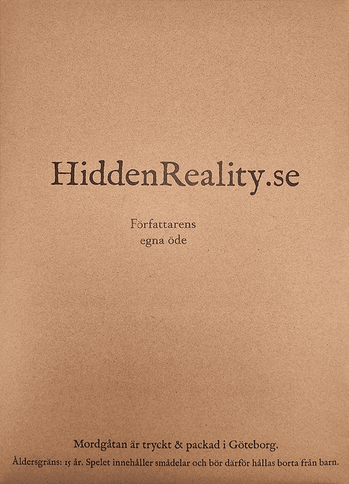 Cover art for Författarens egna öde