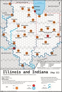 Railway Rivals Map II: Illinois and Indiana