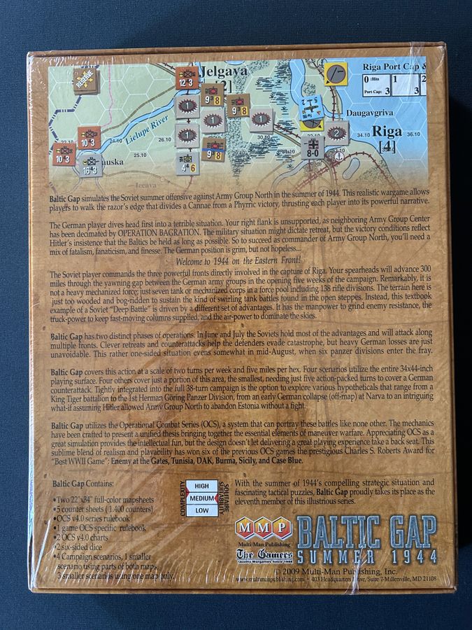 Product Details | Baltic Gap: Summer 1944 | GeekMarket