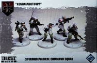 Dust Tactics: Sturmgrenadiere Command Squad – "Kommandotrupp"