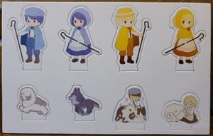 Wolf & Hound: Character Standees
