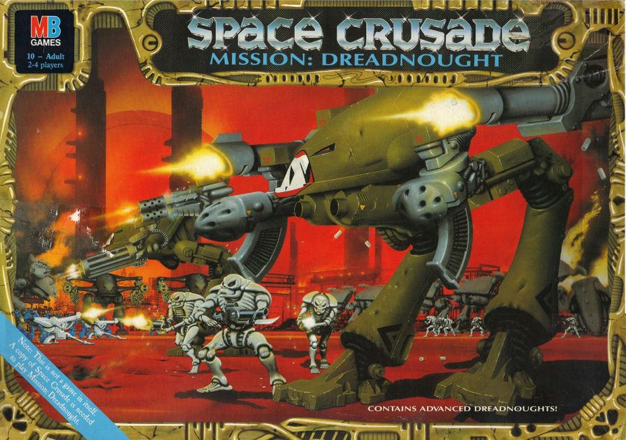 Bitz Space Crusade Starquest Dreadnought rechtes Bein Bits 