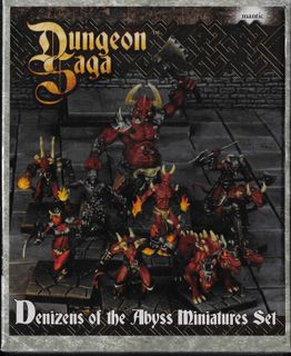 Dungeon Saga: Denizens of the Abyss Minatures Set