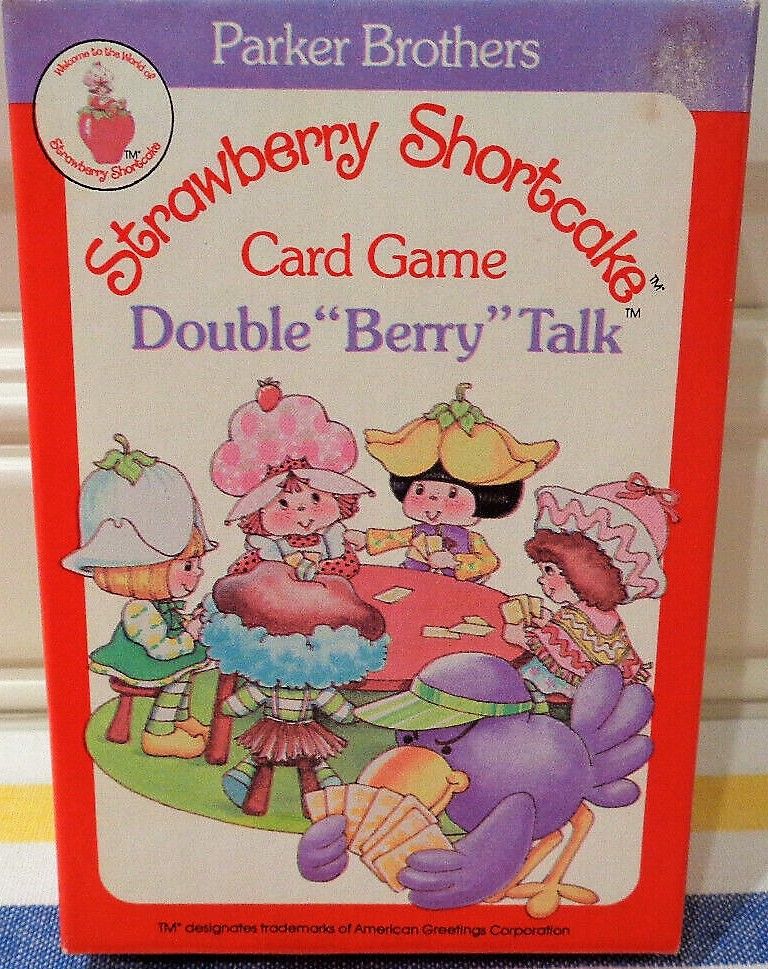 Strawberry Shortcake Card Game Double "Berry" Talk