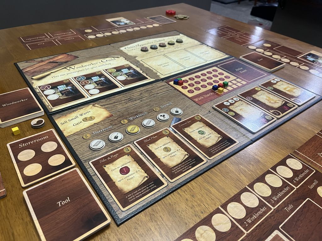 Illustration 9 de Joinery: The Woodworking 🪚 Board Game