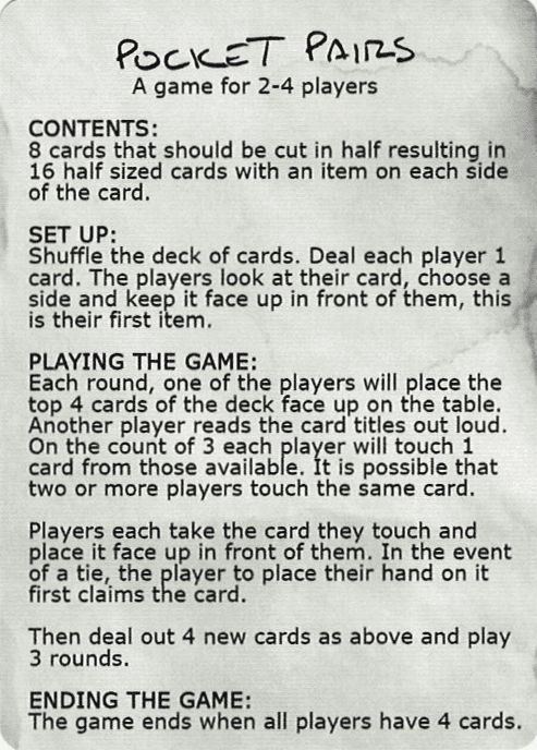 Pocket Pairs