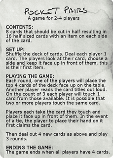 Pocket Pairs
