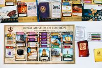 A Museum player board, complete with Object…