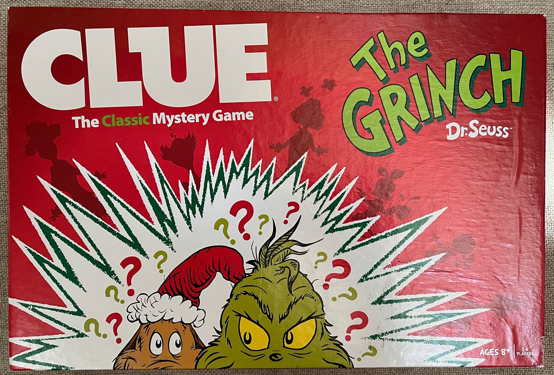 Cover art for Clue: The Grinch