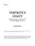 RPG Item: PER1-03: Vortrote's Legacy