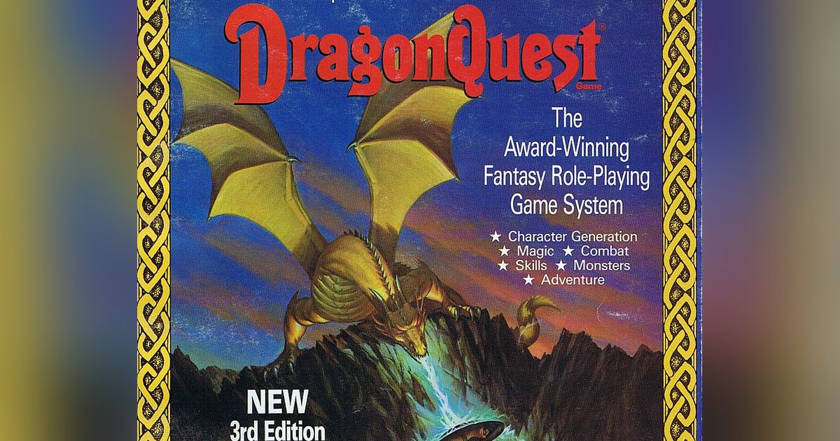 今年の新作から定番まで！ DragonQuest Third Edition | RPG Item | RPGGeek TRPG