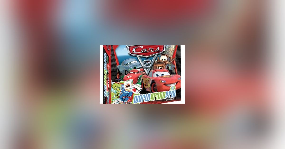 Cars 2 World Grand Prix Board Game | Board Game | BoardGameGeek