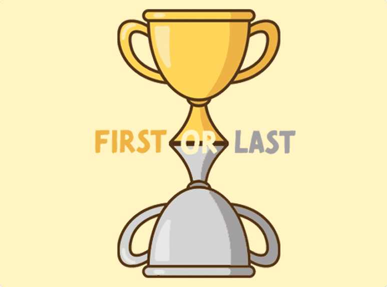 Cover art for First or Last