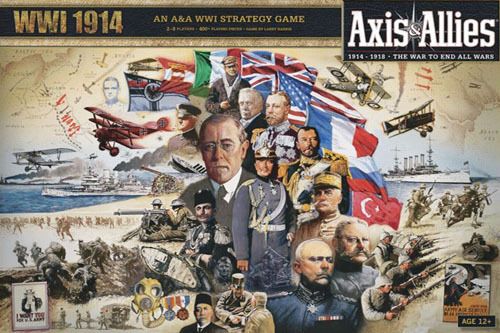 Axis Allies Wwi 1914 Board Game Boardgamegeek