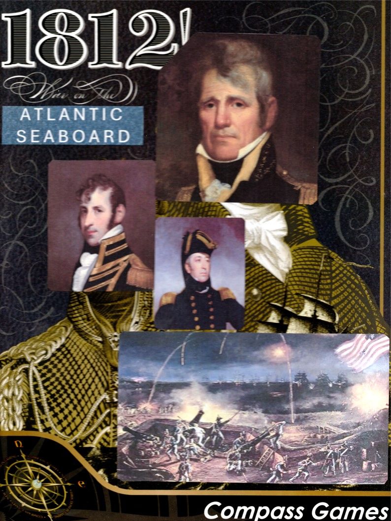 Cover art for 1812!: War on the Atlantic Seaboard