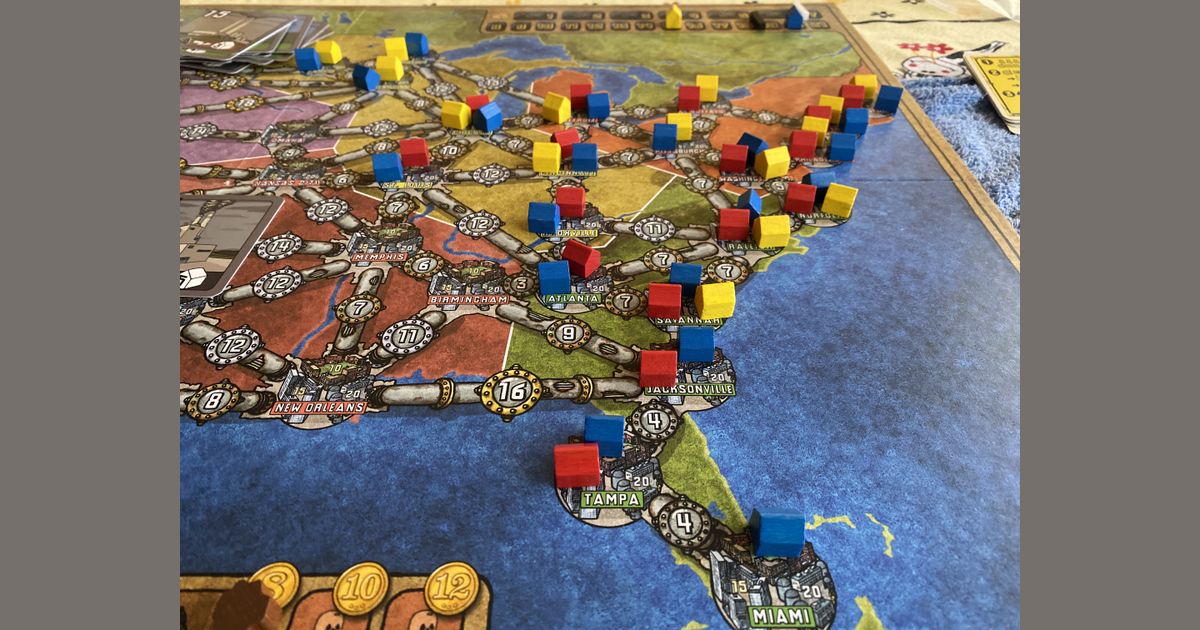 La Crosse Board Game Group Game Played 04/14/2022