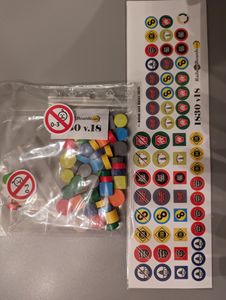 1830: Railways & Robber Barons – Cube4Me Wooden Tokens & Stickers