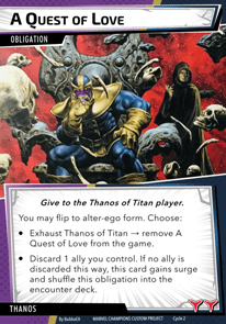 Custom Content Review Thanos Hero Boardgamegeek