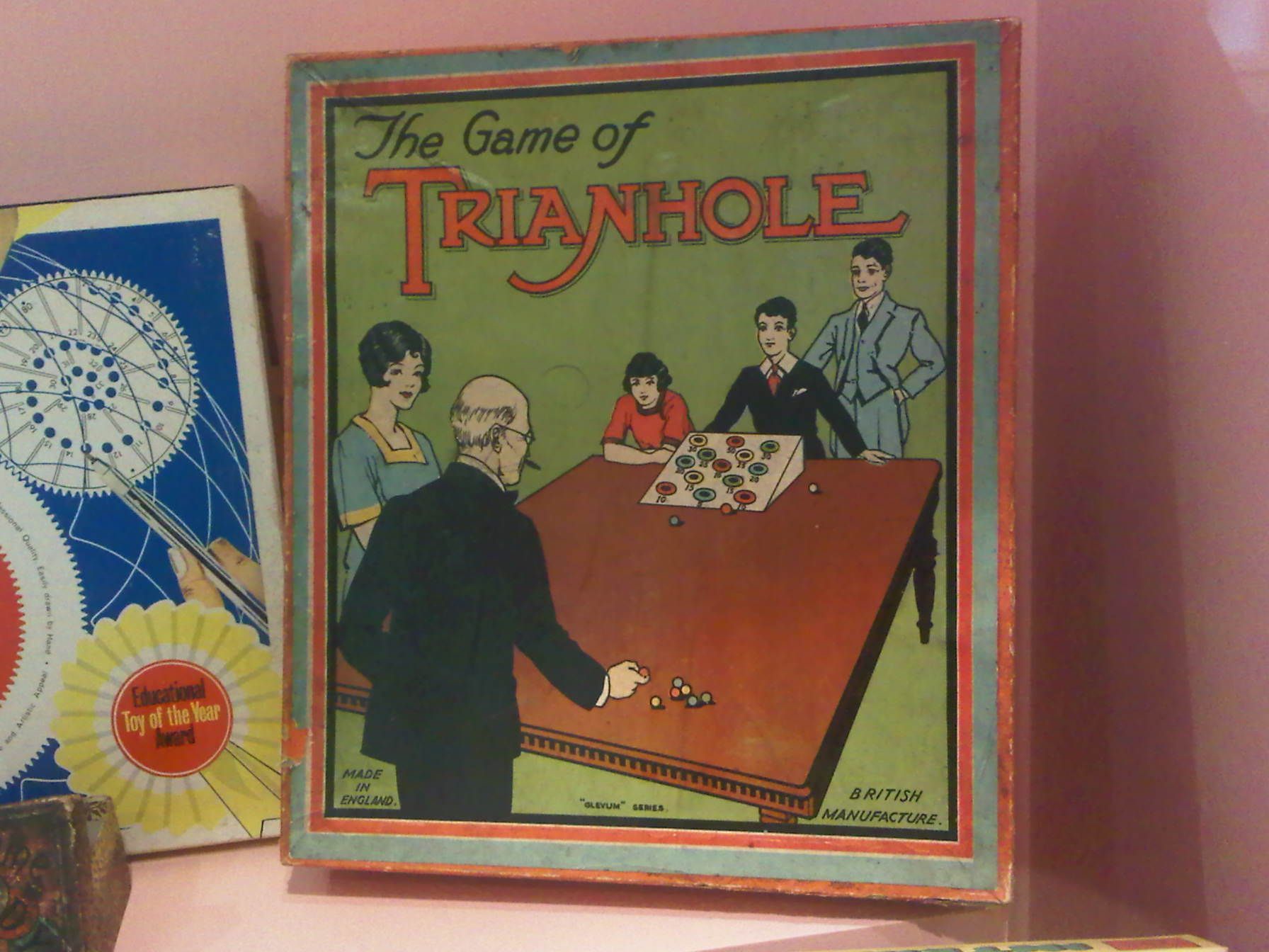 The Game of Trianhole